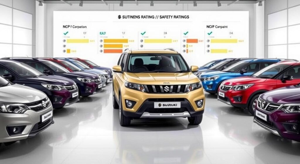 Maruti Suzuki Grand Vitara NCAP Rating Comparison