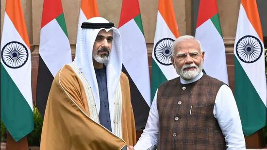 abu dhabi crown prince अबू धाबी के क्राउन प्रिंस का भारत दौरा: भारत-यूएई संबंधों में नया अध्याय